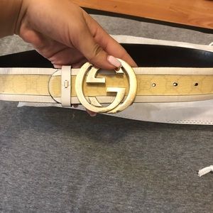 Authentic Gucci GG Guccissima Belt